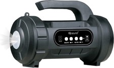 Supersonic 4" Bluetooth TWS Speaker with FM Radio, Flashlight and Battery