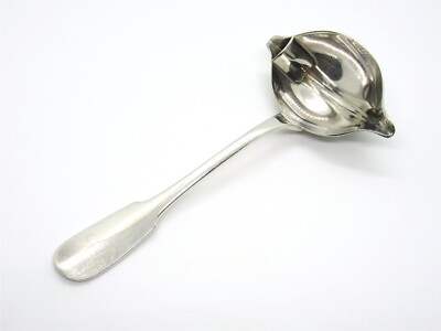 CHRISTOFLE Paris CLUNY Saucenkelle versilbert Saucenlöffel plated sauce ladle