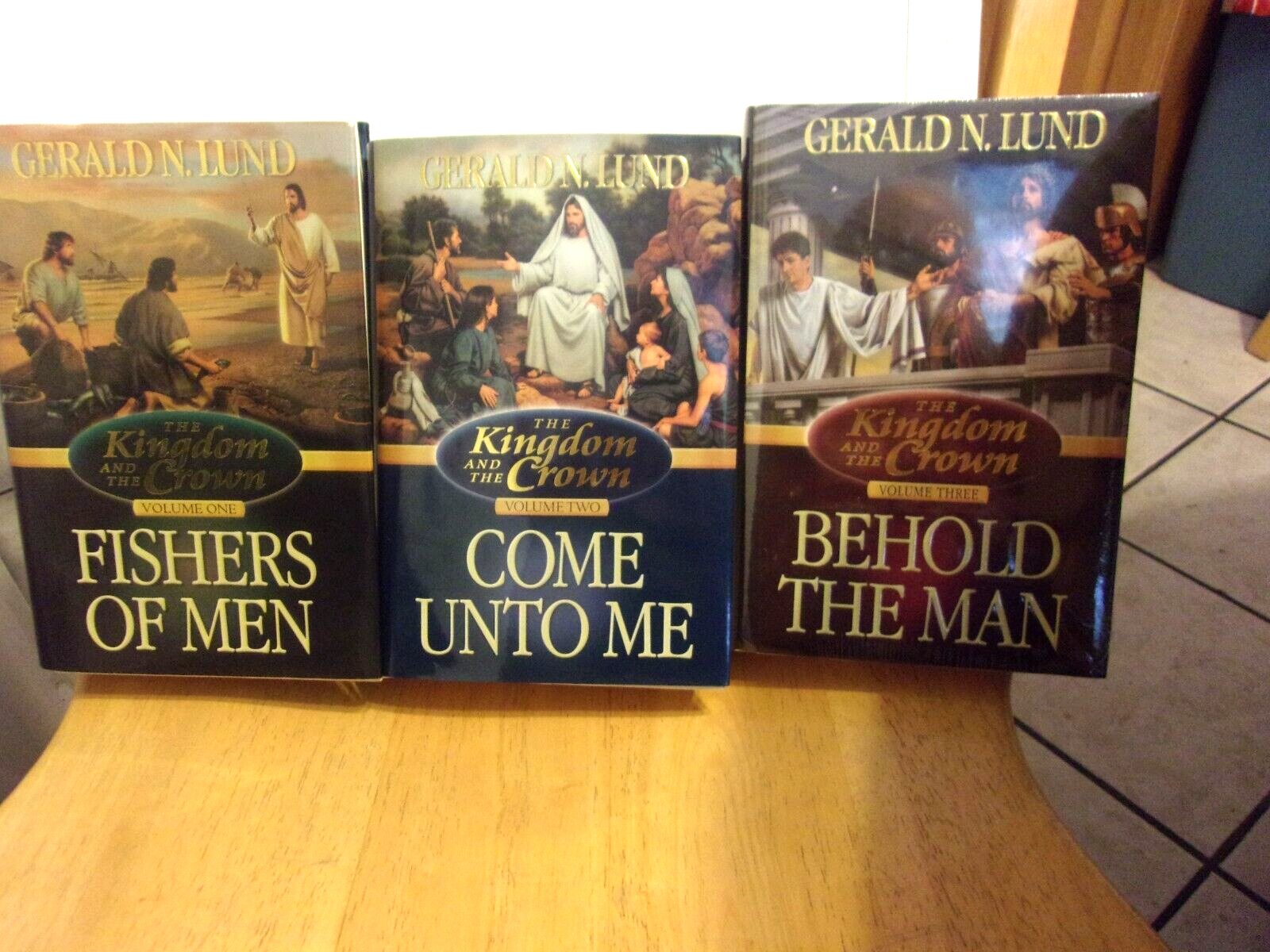 Kingdom and the Crown Complete Set by Gerald Lund in Like New Condition