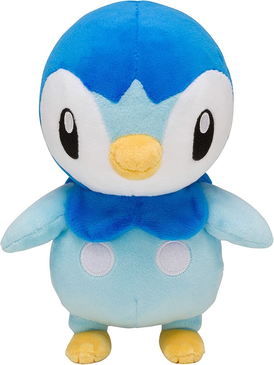 PLUSH – POCHAMA Pokemon Center Original (8.5-Inch) Poke Plush Doll Piplup (Pochama