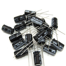  20 PCS  220uf 10V 85 Deg C Electrolytic Capacitor Radial Nichicon