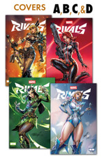 Marvel Rivals Ignite #1 J Scott Campbell Set of 4 A B C D UNSIGNED IN-HAND