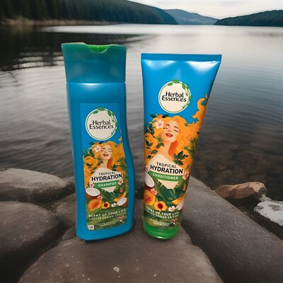 Herbal Essences Tropical HYD Shampoo & Conditioner Set für alle Haartypen -675ml