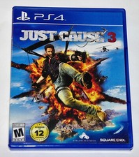 Replacement Case NO GAME Just Cause 3 Playstation 4 PS4