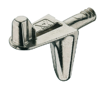 4 Stück - 3 mm Hafele Metall Zaunkönig/Howdens Regalträgerstifte
