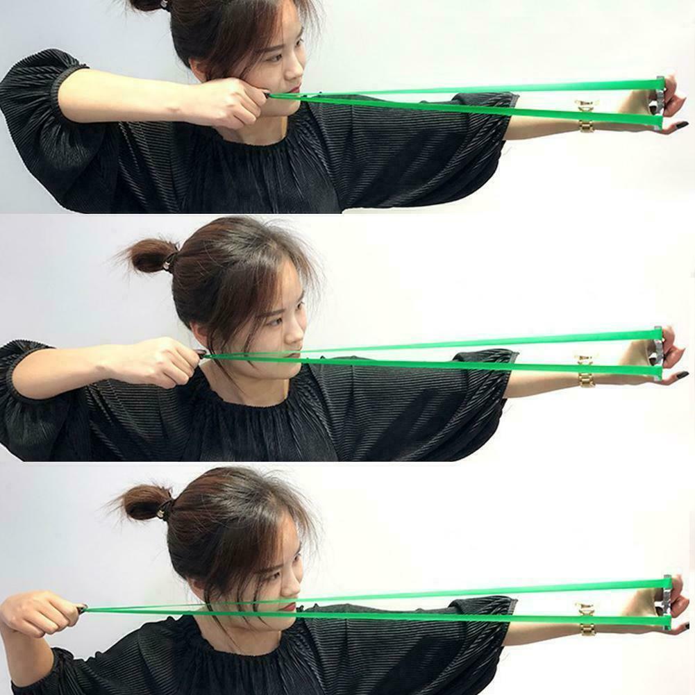 Slingshots Rubber Band Natural Latex Catapult Flat SlingshotResilient