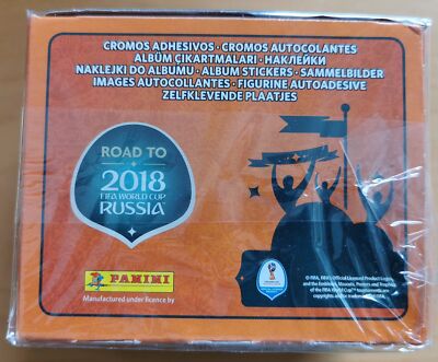Panini Road to World Cup Fifa WM 2018 Sticker Box