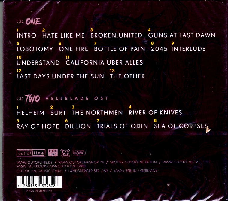 COMBICHRIST one fire Deluxe Edition digipak  2CD NEU /OVP/Sealed - Bild 2 von 2