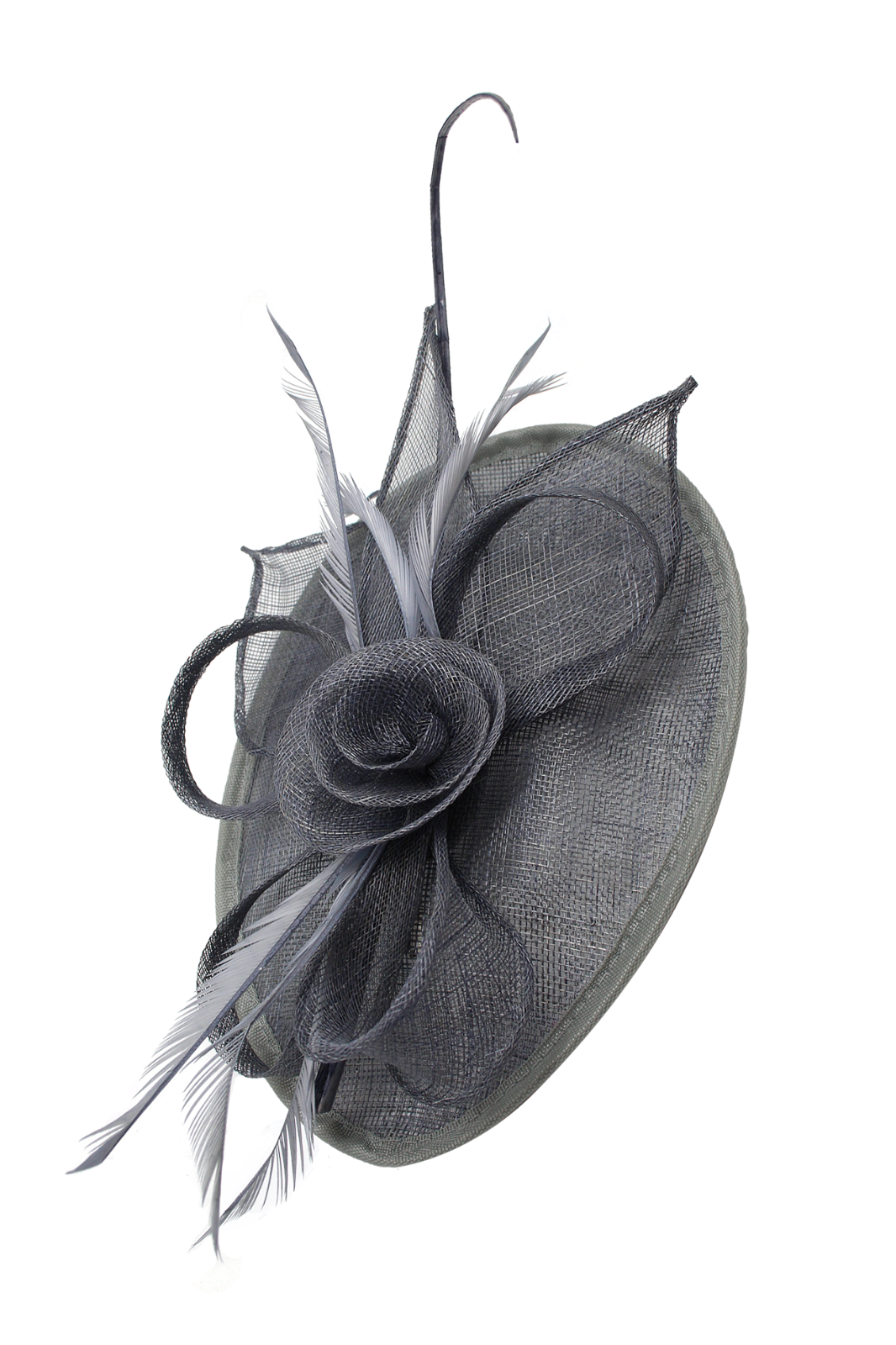 New Sinamay Wedding Race Occasion Headband Clip Flower Hat Fascinator