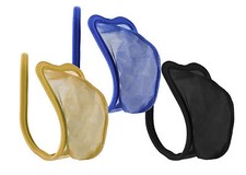 Transparenter C-String Herren Tanga Panty Netz Borat Unterwäsche Dessous S/M/L