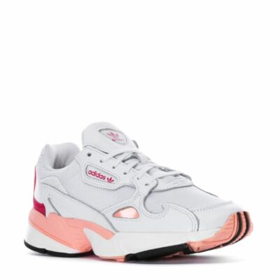 ADIDAS FALCON LOW SNEAKERS TRAINERS SPORT WOMEN SHOES WHITE/PINK
