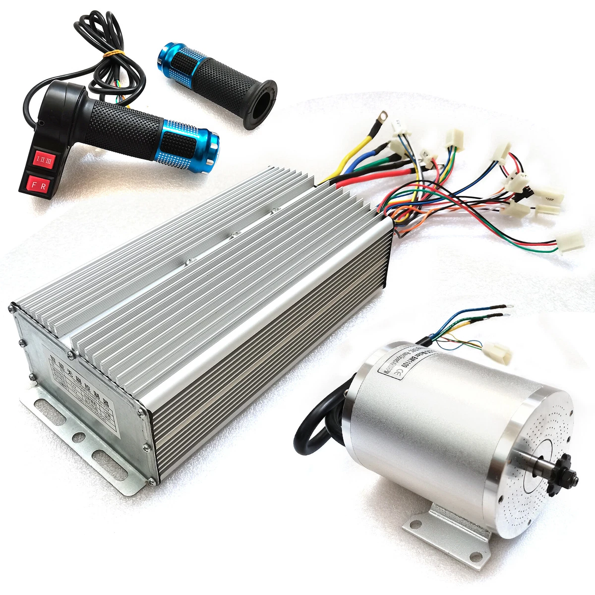 Best performance 3kw brushless DC motor for electric go-kart