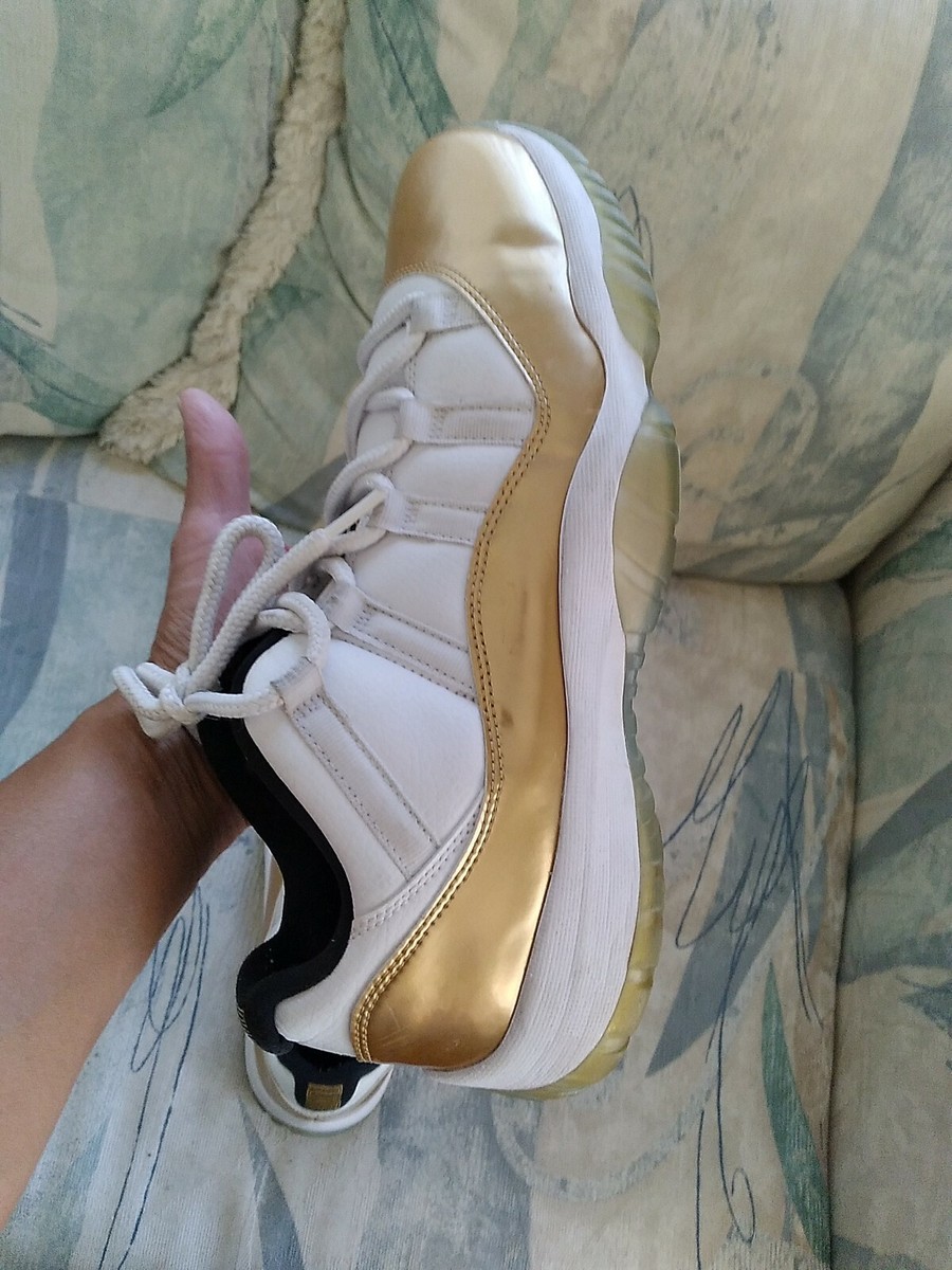 Nike Air Jordan 11 Retro Low Closing Ceremony White Gold  display picture 1