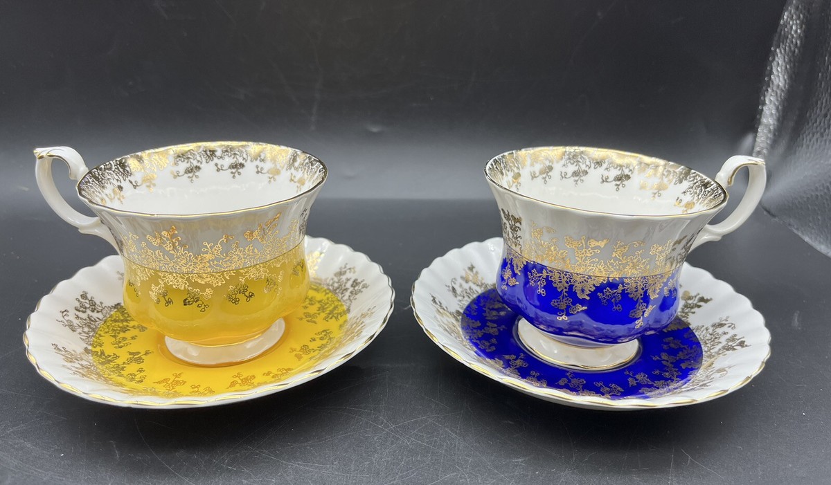 Albert Tea Cups Royal Albert Regal Series Vintage Royal Albert