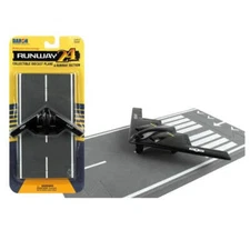 Daron Runway24 Diecast Metal Toy with Runway Section - B-2 Black Spirit Bomber