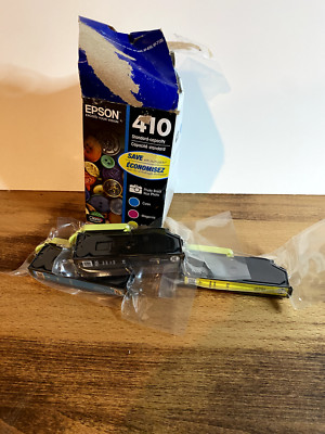 Epson 410 Ink Cartridges Photo Black | Yellow | Cyan | MISSING - Magenta 12.2026