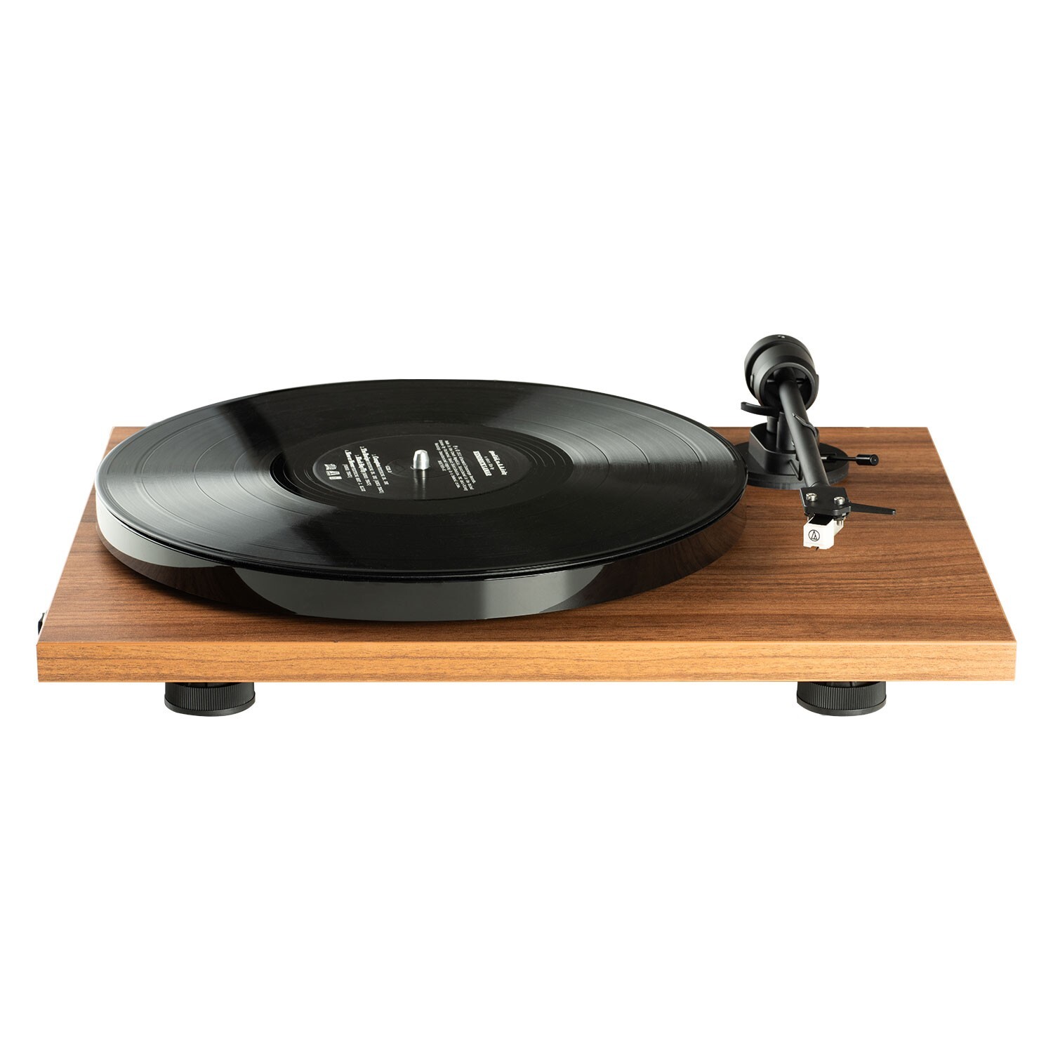 Pro-Ject E1 BT Turntable Bluetooth Record Player Pre-Amp Hi-Fi - Walnut OPEN BOX