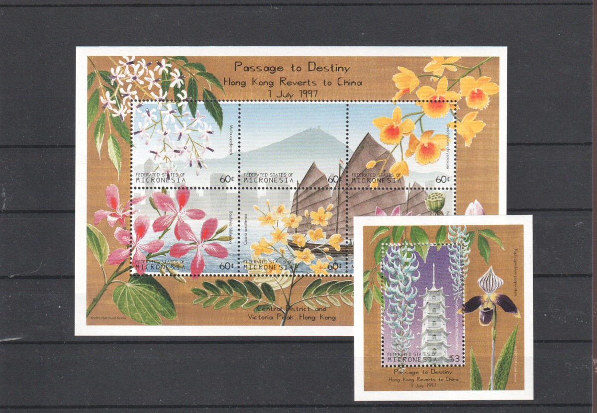 MICRONESIA ORCHID FLOWERS MNH - 44421.. | eBay