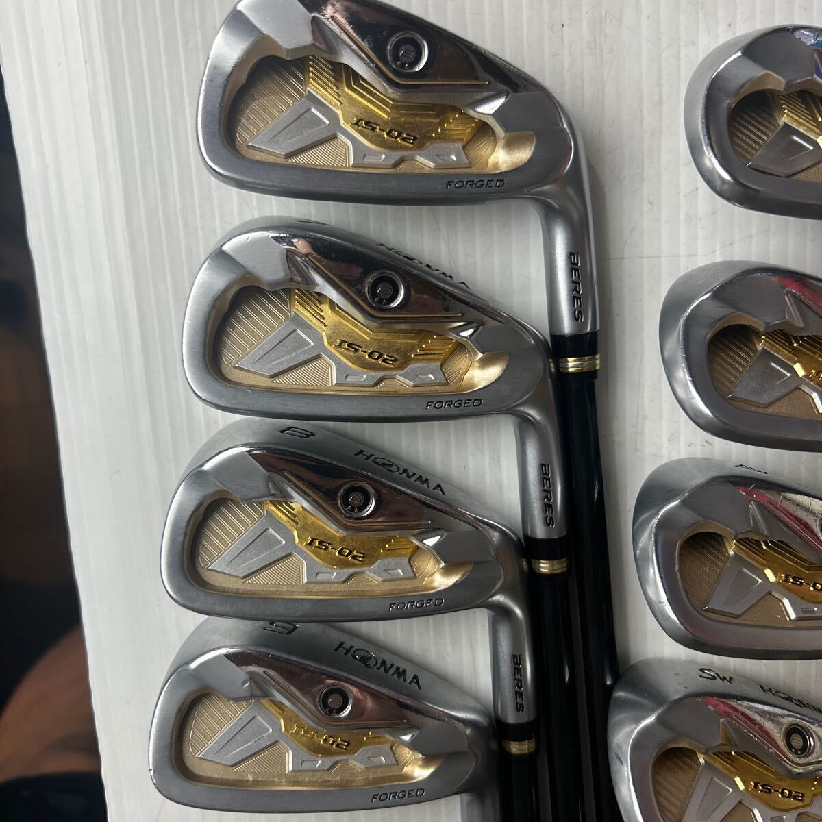 Golf Iron Set HONMA BERES IS-02 ARMRQ6 54 2 Star (R) 8pcs 6-S