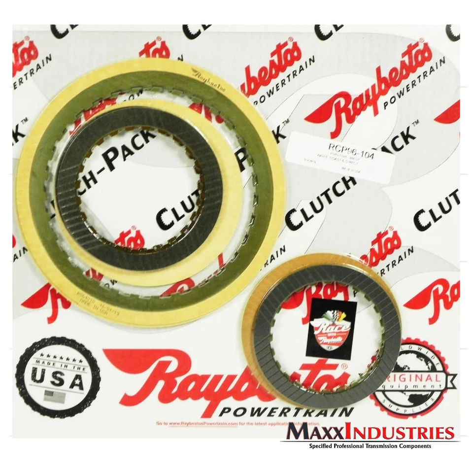 Módulo de fricción Raybestos CD4E con Hi Energy Coast y embrague directo RCP96-104 Foto 2 de 3