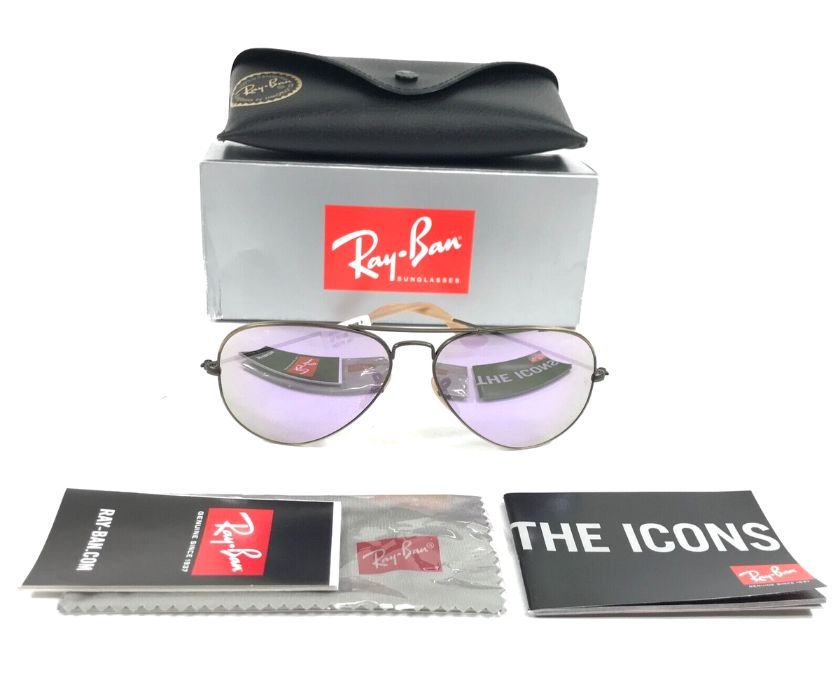 Ray-Ban Sunglasses RB3025 AVIATOR LARGE METAL 167/1R Demi 
