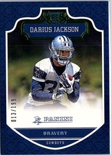 2016 Panini #219 Darius Jackson Bravery Green #/199