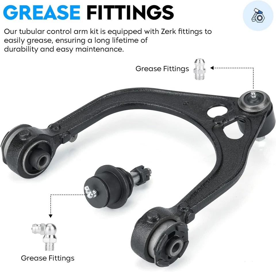 14PC Front Suspension Control Arm Kit for 2005-2010 Chrysler 300 Charger - Image 2 of 4