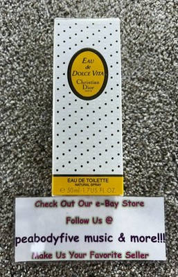 Christian Dior EAU De DOLCE VITA EDT Spray 1.7 oz/50ml  - NEW & SEALED Vintage!