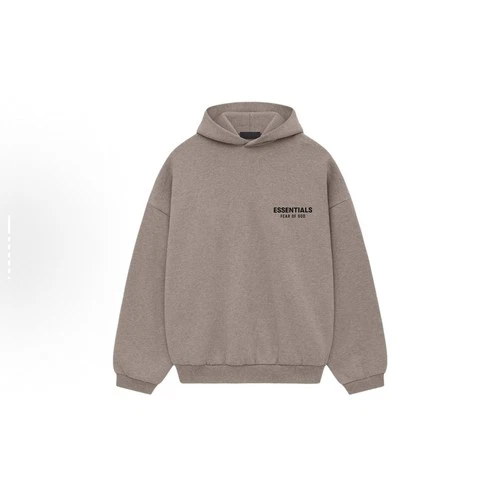 Fear of God Essentials Fleece Hoodie 'Heather Grey' Fast Shipping