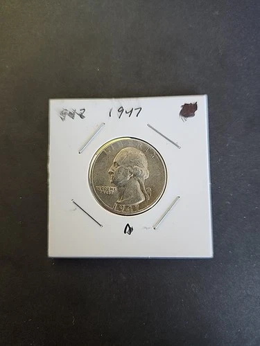 1947-D Washington Quarter In XF Condition