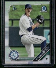2019 Bowman Draft #BDC-113 Brandon Williamson Chrome Refractor