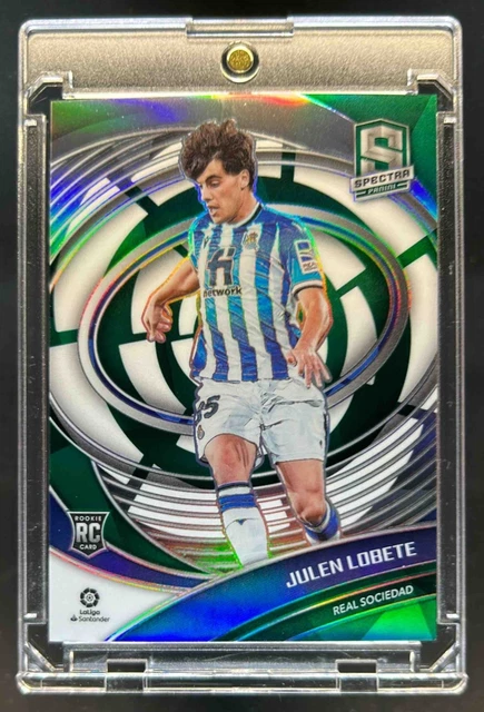 2021 Chronicles Julen Lobete Spectra La Liga RC Green #/5 Real Sociedad