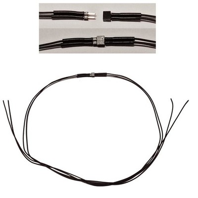Micro Steckverbinder RM 1.0 2-polig mit Kabel Stecker + Buchse 10 Stück S222