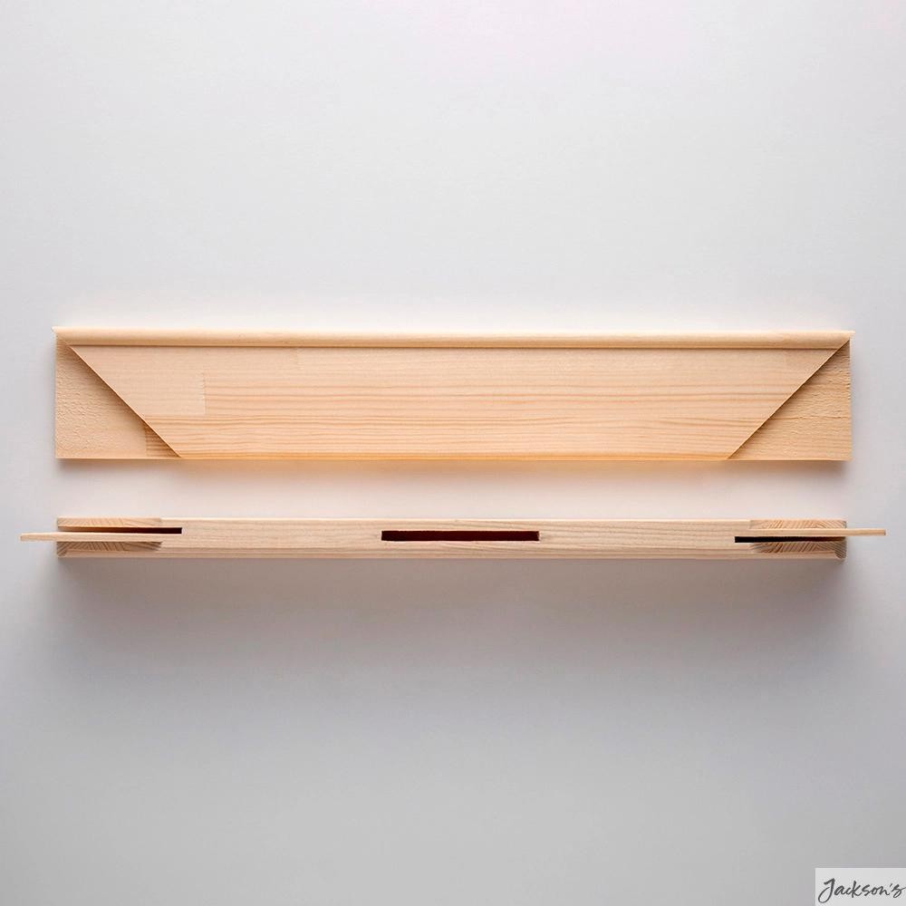 Jackson's Museum Stretcher Bar Pair PEFC Pine 180cm 20x65mm Canvas Frame