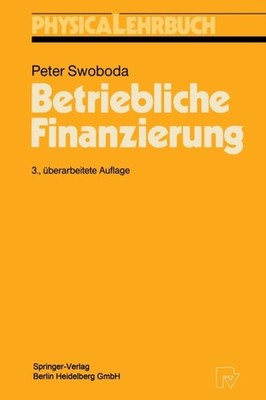 Swoboda - Betriebliche Finanzierung - New paperback or softback - X555z