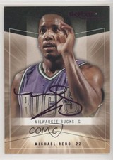 2004-05 Skybox Autographics Purple Royal Insignia 10/25 Michael Redd #14 e1e