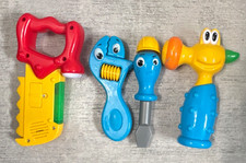 Disney Handy Manny Pretend Play Tool Set Plastic Saw Wrench Screwdriver Hammer