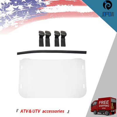 Noise Reduction Full Windshield For 2008-2014 Polaris RZR 500 570 S 800 XP 4 900