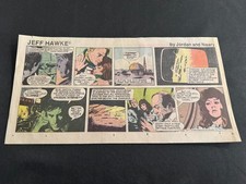 #02 JEFF HAWKE by Sidney Jordan Sunday Third Page Strip November 20, 1977