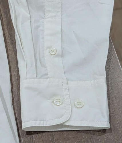 $610 Mens MM6 Maison Margiela Pocket Button Up Shirt White 50 US 40 - Picture 6 of 10
