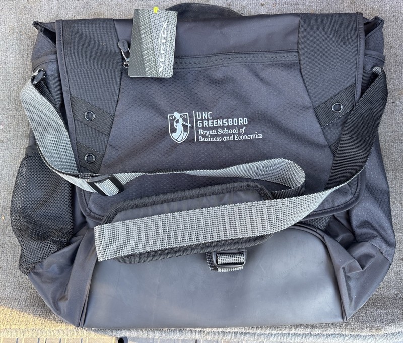 UNC Greensboro Laptop Tote bag Bryan School of Business