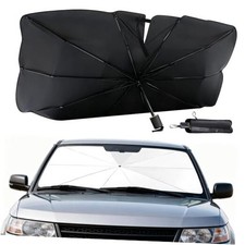 General Windshield Sun Shade Umbrella,Vinyl Titanium Silver Coating Heat