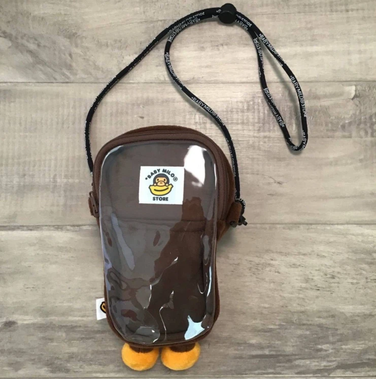 Bolsa móvil BAPE Baby Milo Heart 2025 - Bolso de hombro estilo bandolera - Nuevo con etiquetas Foto 2 de 4