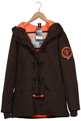 Superdry Mantel Damen Jacke Parka Gr. S Grün #e3tfujr