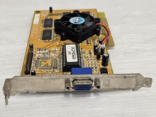 NVIDIA Riva TNT2 M64 with FAN, 32MB, AGP 2x/4x, Prolink MVGA-NVTNT2MA, WORKING - Picture 2 of 4
