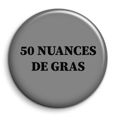 50 Fetttöne - Badge 38mm Button Pin