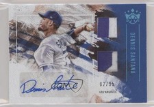 2019 Diamond Kings DK Material Signatures Holo Blue 2/5 Dennis Santana Auto 1u6