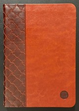 The Passion Translation New Testament with Psalms Faux Leather Brown LikeNEW