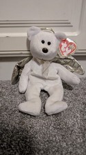 Ty Beanie Baby Halo II the Bear 2000 Vintage Y2K Retired with Tag