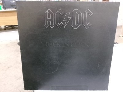 AC/DC LP洋楽 P-10906A 帯付 Back In Black JP Back In Black (ブラック＆ホワイトヴァイナル仕様/アナログレコード